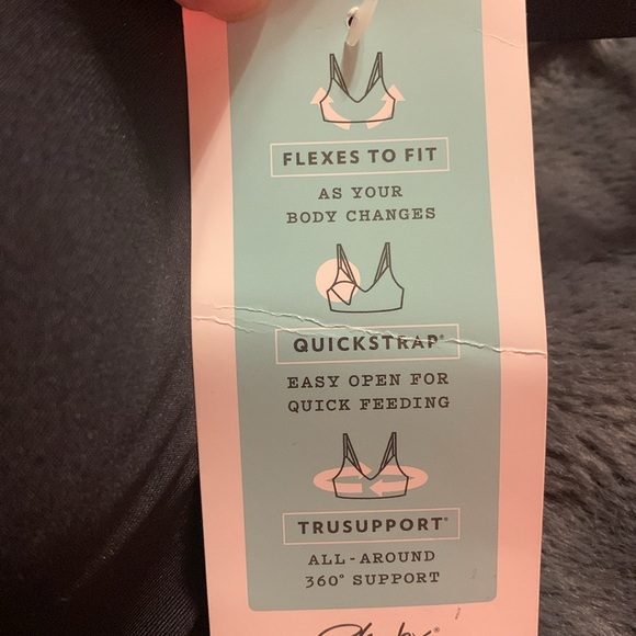 Platex Maternity Nursing Bra Size XL Flex Fit 40DD, 42B, 42 C/D New! - Picture 3 of 5